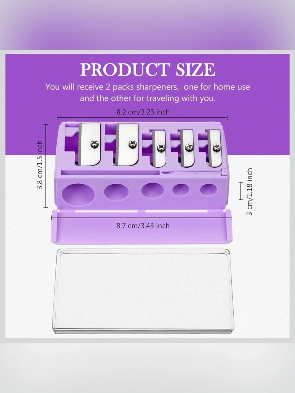 MAKEUP SHARPENER THE BEST! Actually works and doesn’t destroy pencil tips 5 size